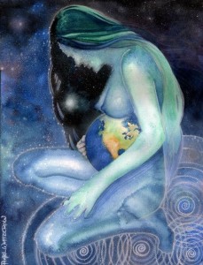 Mother Earth Gai by Pearl Whitecrow